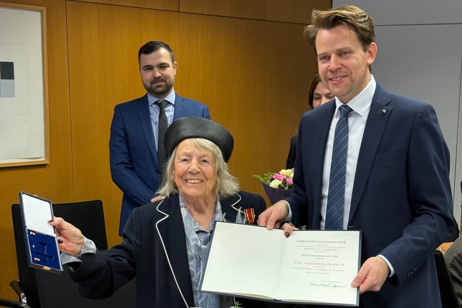 Bundesverdienstkreuz für 75-jähriges Engagement